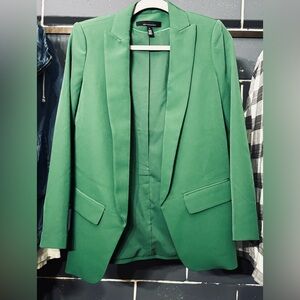 Excellent condition- White House Black Market Green Blazer